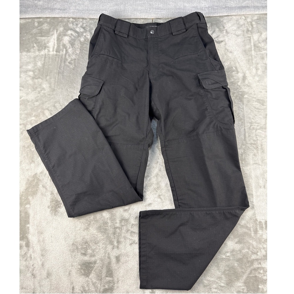 5.11 Tactical Cargo Pants Mens 32x32 Stryke Black Ripstop EUC